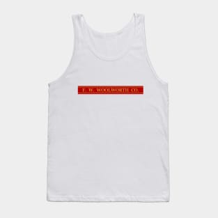 Woolworth's Tank Top